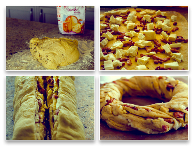 making Tartiflette Couronne
