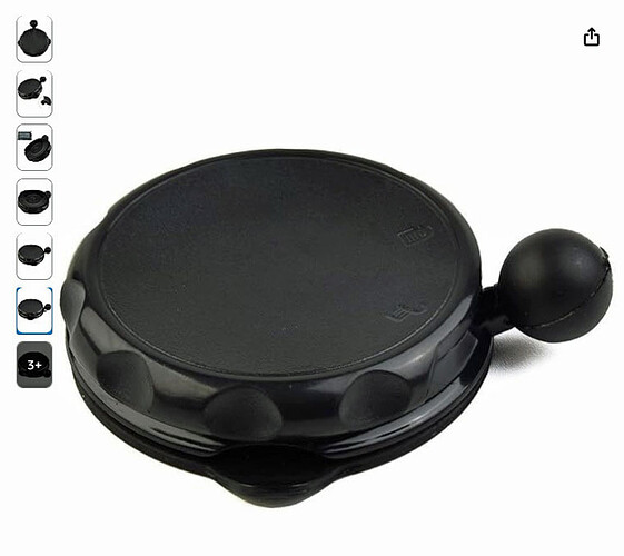 suction cup mount for TomTom gps device.