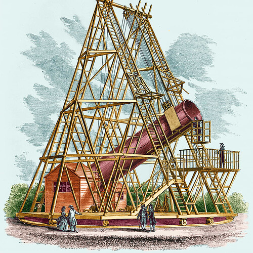 william-herschel-and-the-giant-40-foot-telescope