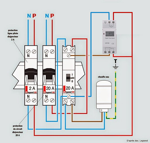 french water timer wiring