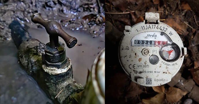 garden water mains stopcock