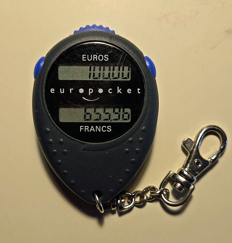 euro franc converter