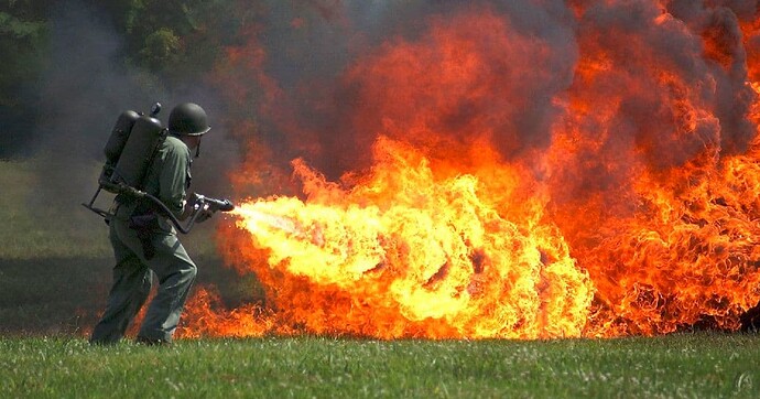 flamethrowers
