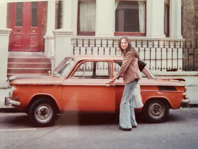1974 Sally and the NSU TTS