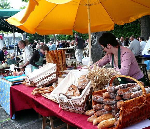 Local producers market small