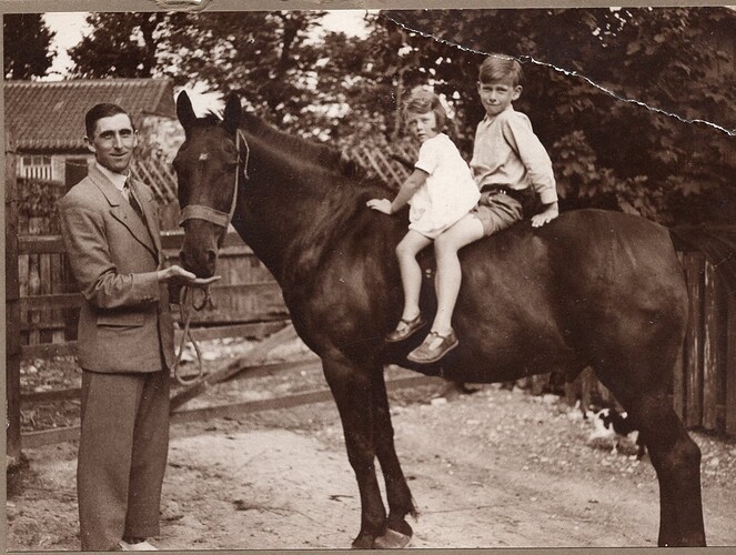 billy with the family