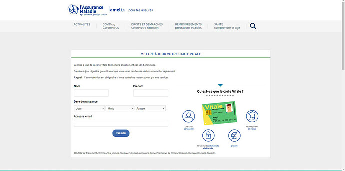 carte vitale
