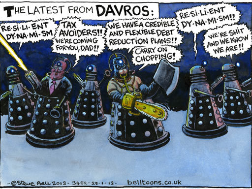 Steve Bell 25.01.2013