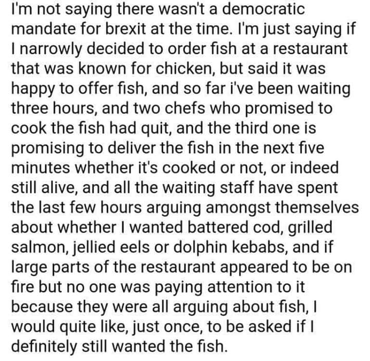 Brexit Analogy Comedy Humour Survive France