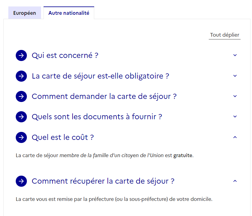 Moving to France as Spouse of an Irish passport holder Moving to or