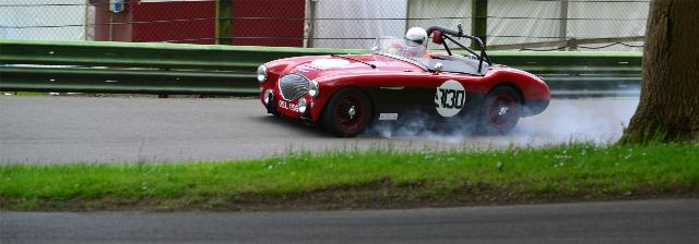 07 Healey 100 really trying hard