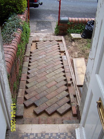 front path almost done