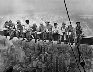 Image result for new york skyscraper workers