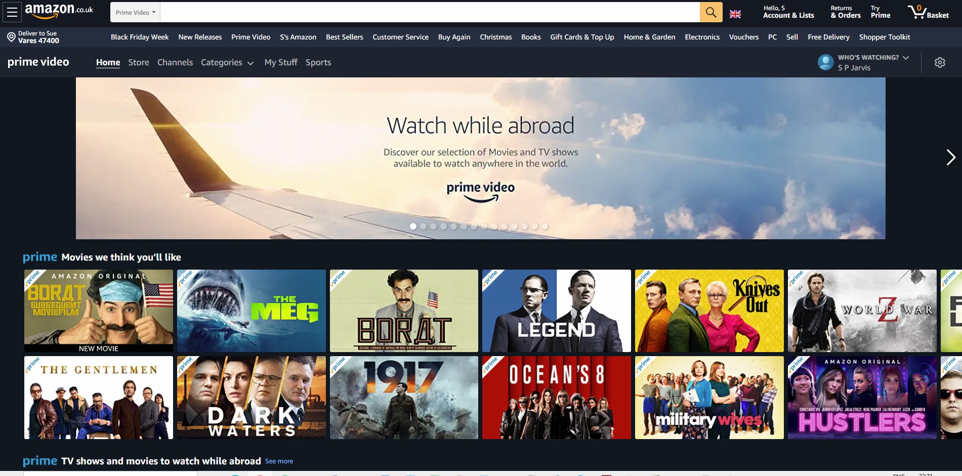 Rugby on Amazon Prime? - Technology