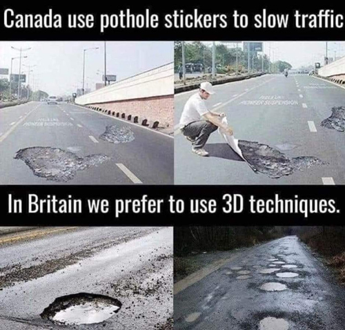 Potholes